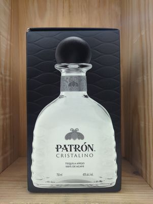 PATRON CRISTALINO TEQUILA 750ML