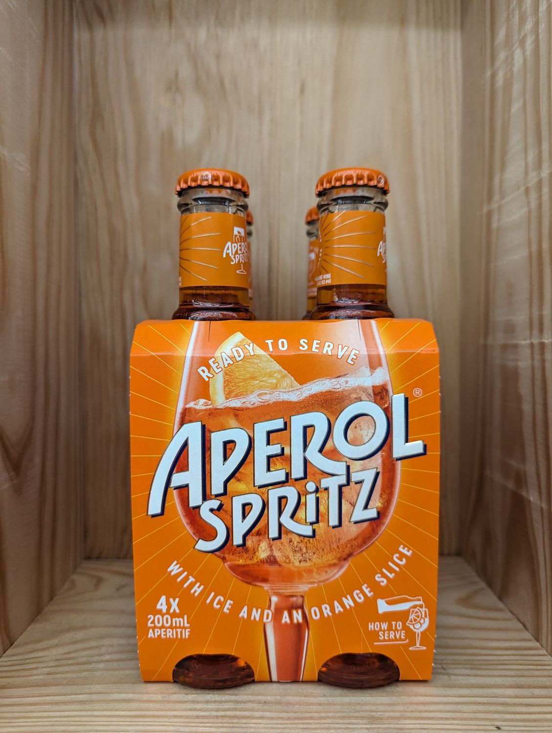 APEROL PREMADE SPRITZ 4PK BTL