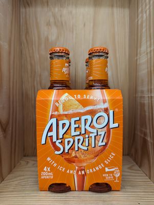 APEROL PREMADE SPRITZ 4PK BTL