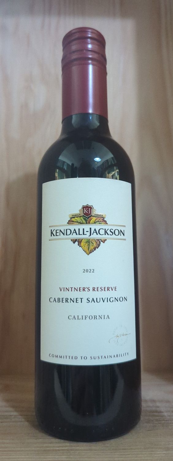 KENDALL JACKSON CABERNET SAUVIGNON 2022 375ML