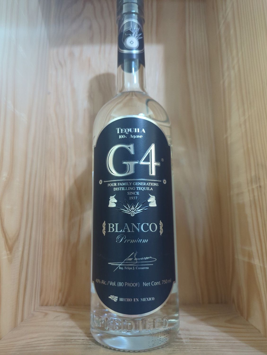 G4 BLANCO TEQUILA 750ML