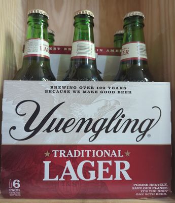 YUENGLING LAGER 6PK BTL