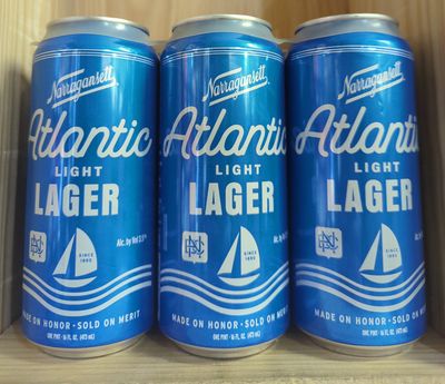 NARRAGANSETT ATLANTIC LIGHT 6PK 16OZ CAN