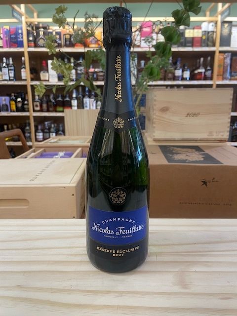 NICOLAS FEUILLATTE RESERVE EXCLUSIVE BRUT REGULARLY $42.99- 750ML