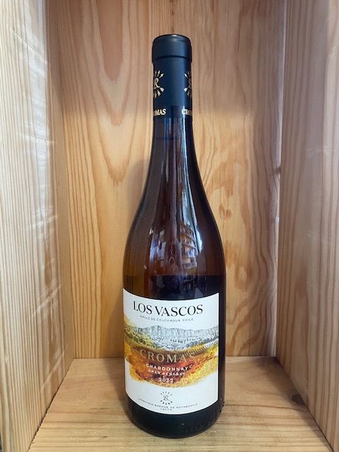 LOS VASCOS CROMAS CHARDONNAY GRAN RESERVA 2022 WINE ENTHUSIAST 90 REGULARLY $24.99