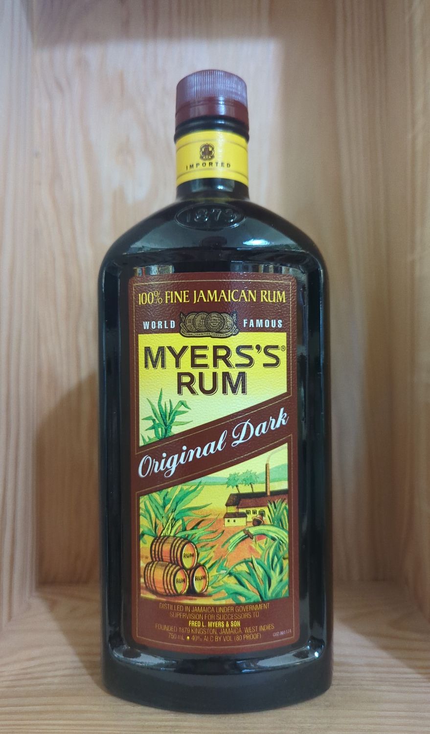 MYERS&#39;S ORIGINAL DARK RUM - 750ML