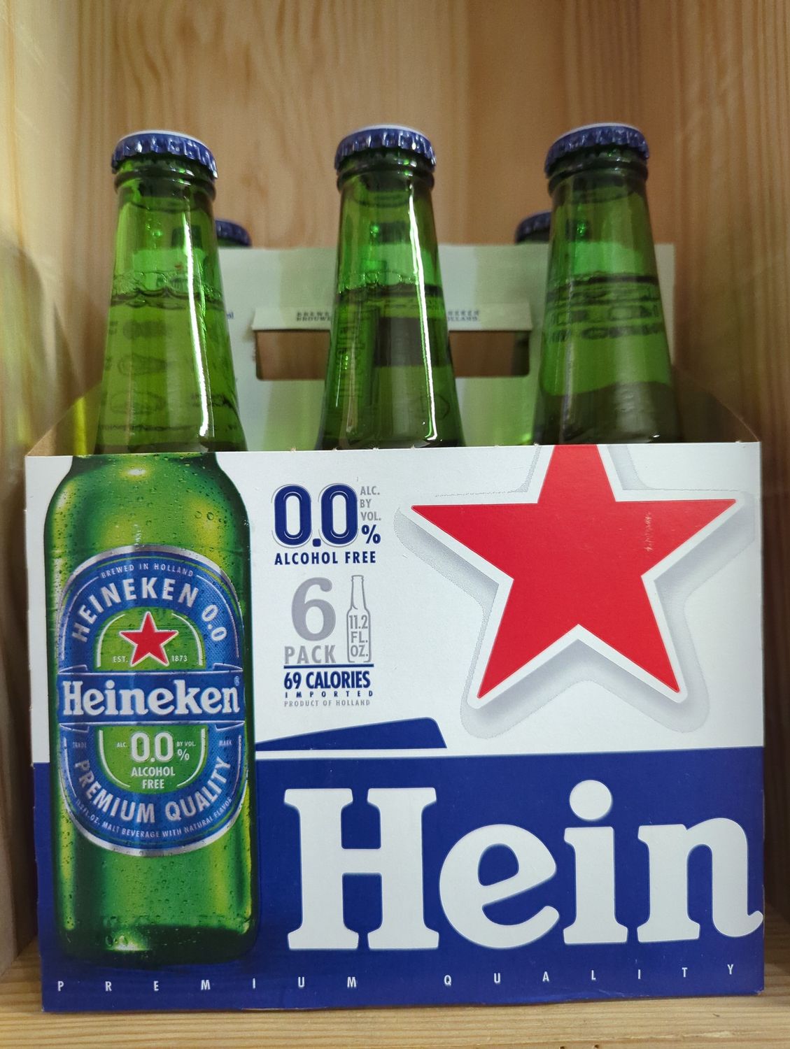 HEINEKEN 0.0 (NON-ALCOHOLIC) 6PK BTL