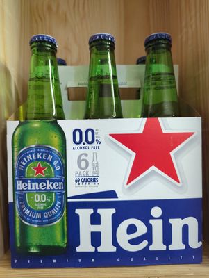 HEINEKEN 0.0 (NON-ALCOHOLIC) 6PK BTL