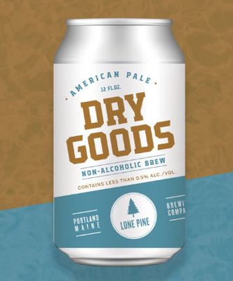 LONE PINE DRY GOODS PALE ALE (NON-ALCOHOLIC) 6PK CANS