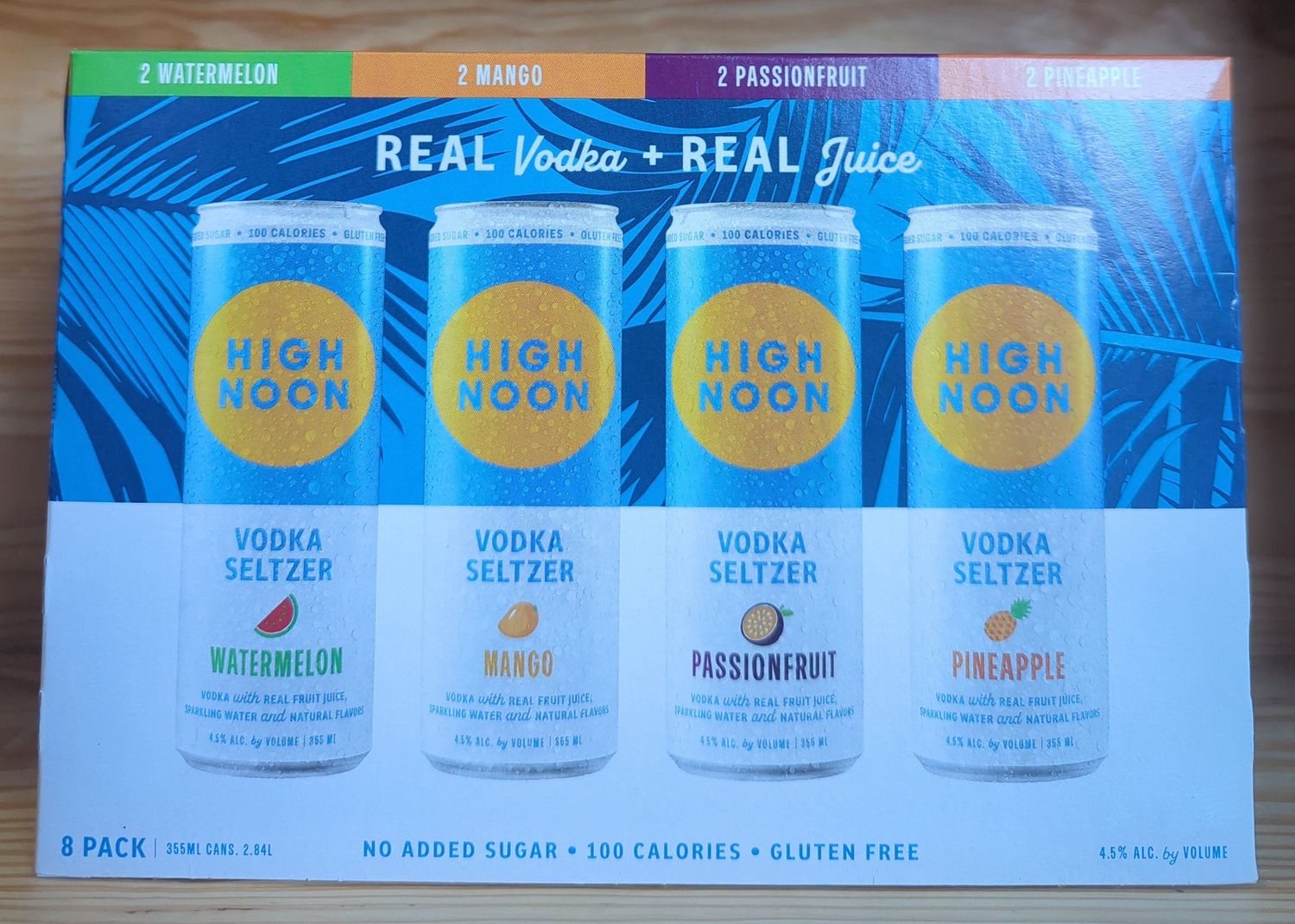 HIGH NOON TROPICAL VARIETY 8PK