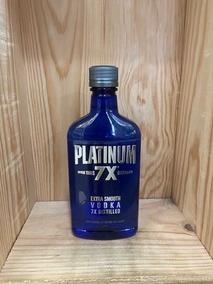 PLATINUM 7X VODKA 375ML