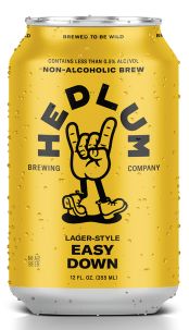 HEDLUM EASY DOWN NON-ALCOHOLIC GOLDEN ALE 6PK CANS