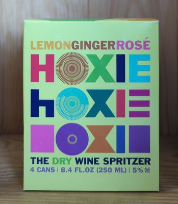 HOXIE LEMON GINGER WINE SPRITZER 4PK CANS REGULARLY $12.99