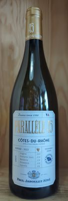 PAUL JABOULET AINE PARALLELE 45 COTES DU RHONE BLANC 2023 JAMES SUCKLING 92 POINTS
