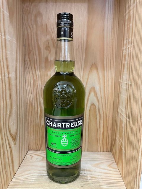 CHARTREUSE GREEN LIQUEUR 750ML