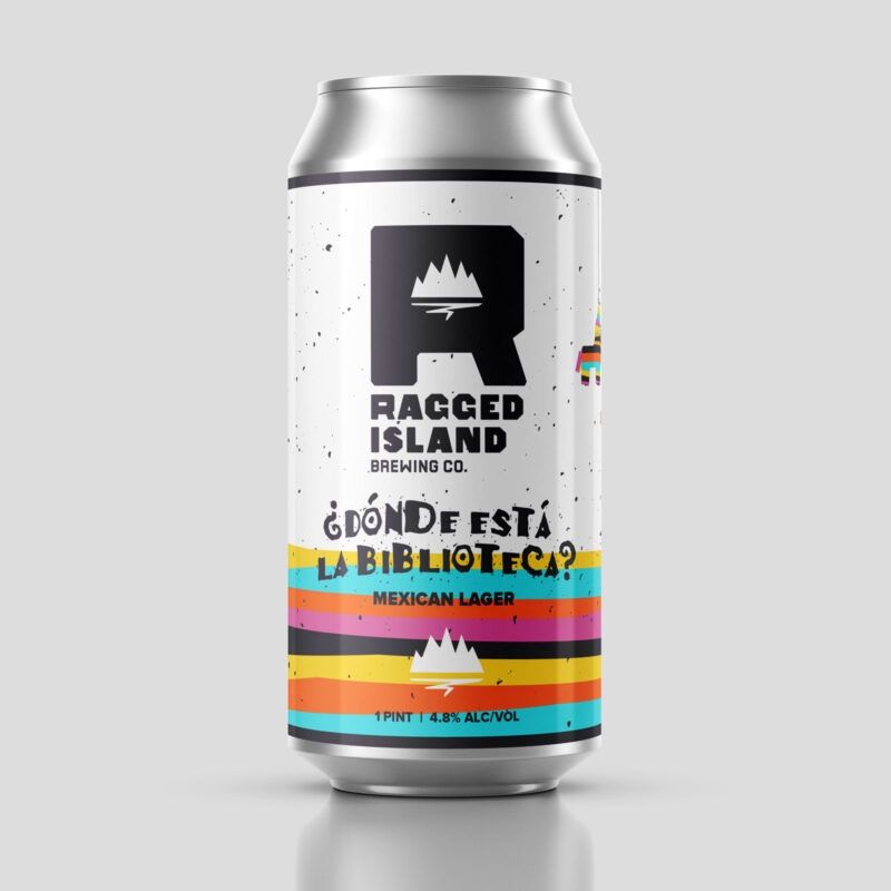 RAGGED ISLAND DONDE ESTA LA BIBLIOTECA CERVEZA 4PK CANS