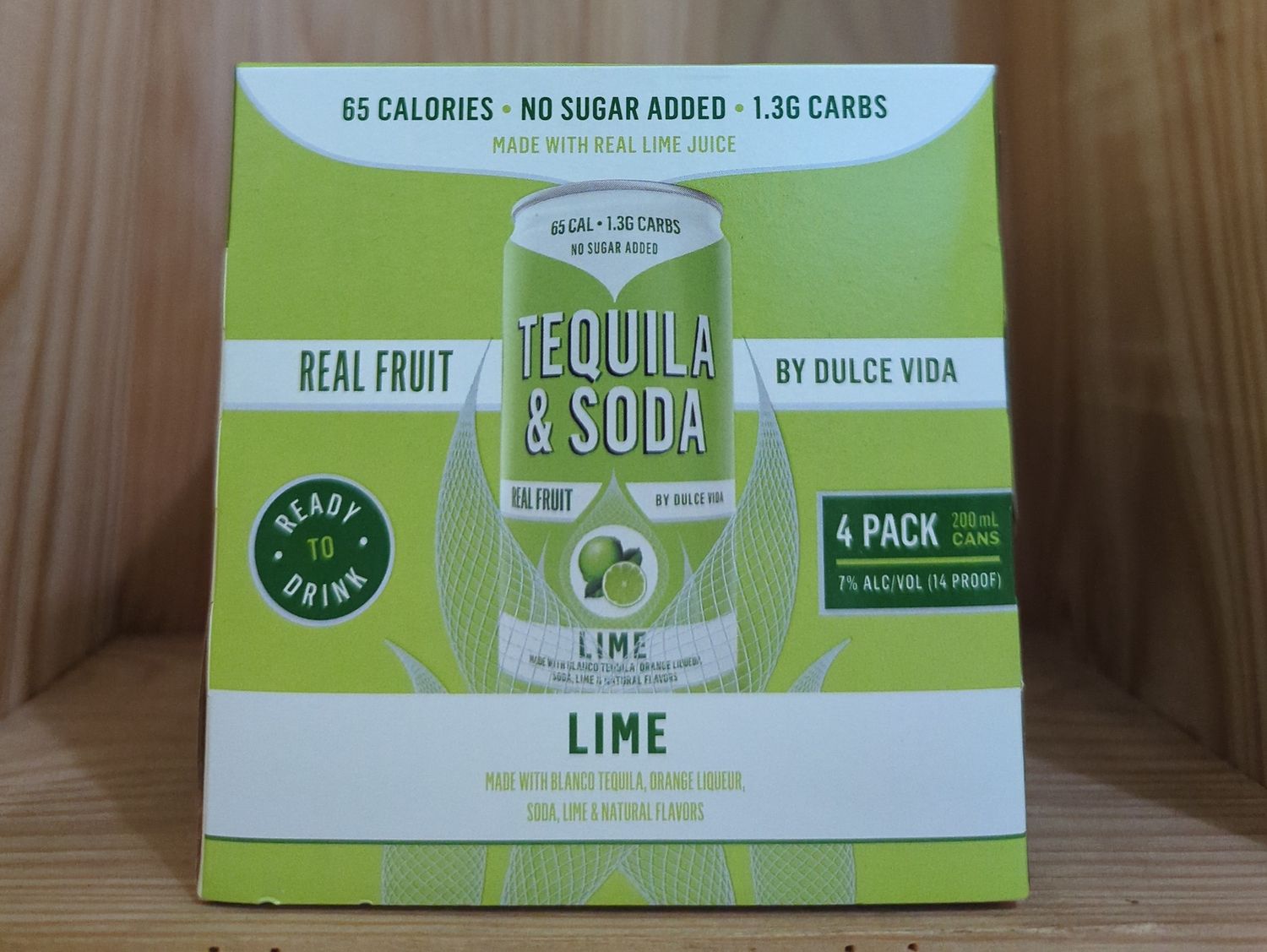 DULCE VIDA TEQUILA &amp; SODA LIME 4PK CANS