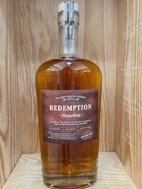 REDEMPTION STRAIGHT BOURBON WHISKEY - 750ML