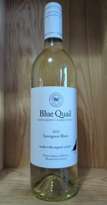 BLUE QUAIL POTTER VALLEY SAUVIGNON BLANC 2022 (ORGANIC)
