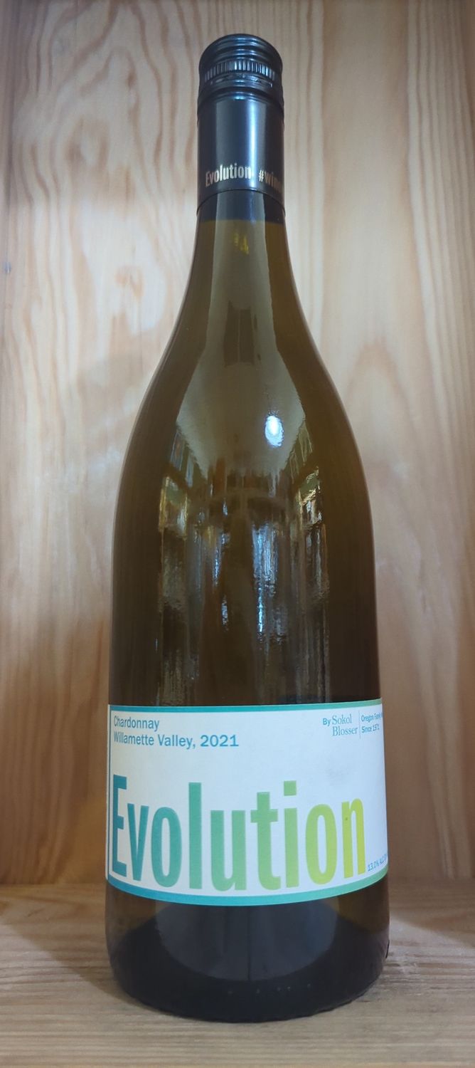 SOKOL BLOSSER EVOLUTION CHARDONNAY WILLAMETTE VALLEY 2021 JAMES SUCKLING 92 REGULARLY $24.99