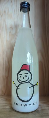 SENKIN NIGORI GENSHU JUNMAI DAIGINJO IMMORTAL WING&#39;S &quot;SNOWMAN&quot; SAKE 720ML