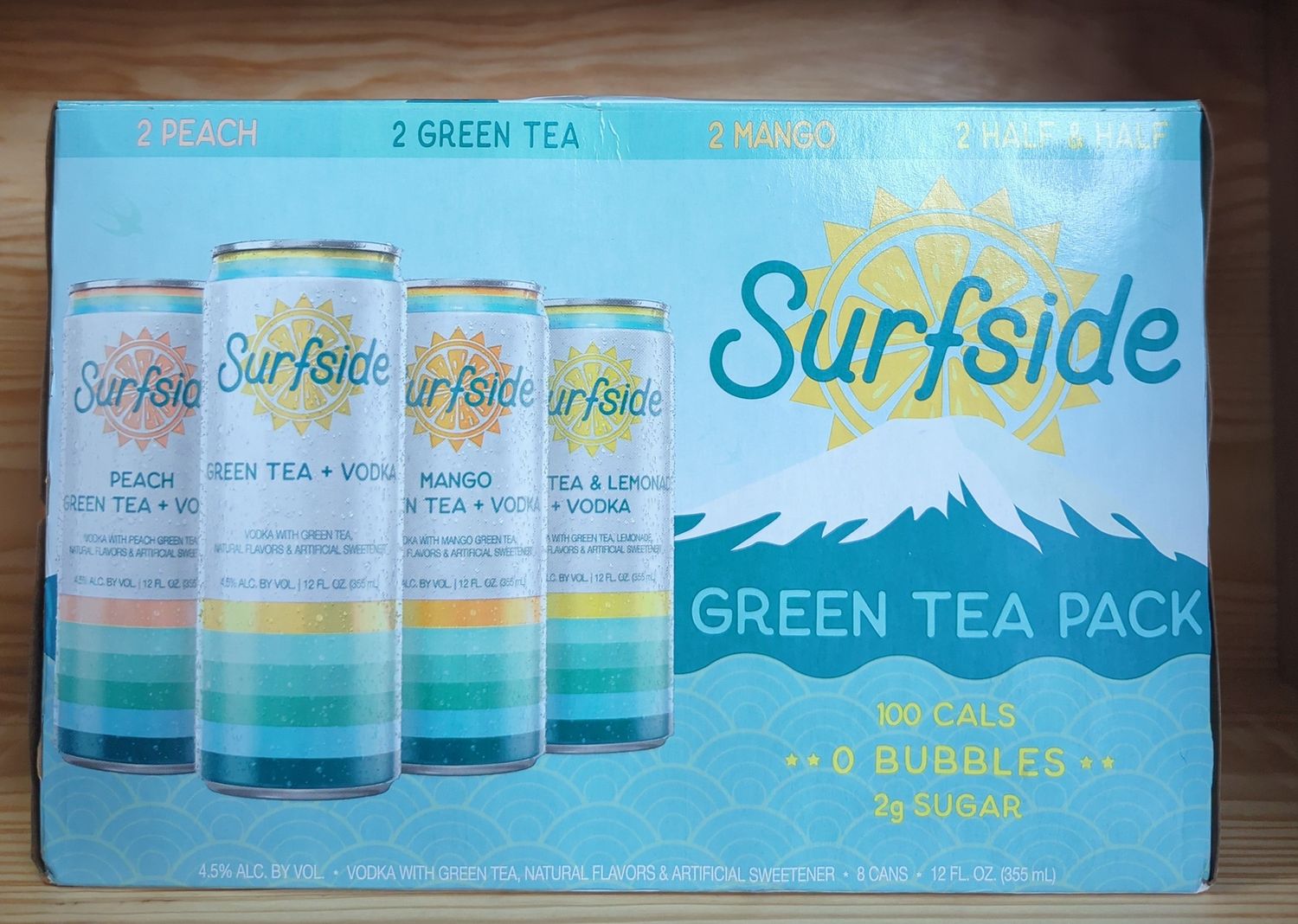 SURFSIDE GREEN TEA PACK VARIETY 8PK