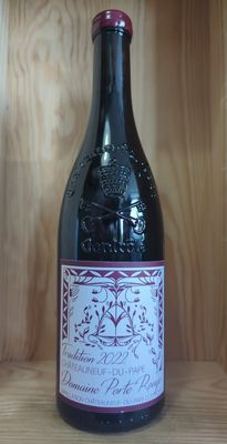 DOMAINE PORTE ROUGE CHATEAUNEUF DU PAPE ROUGE 2022 (ORGANIC)