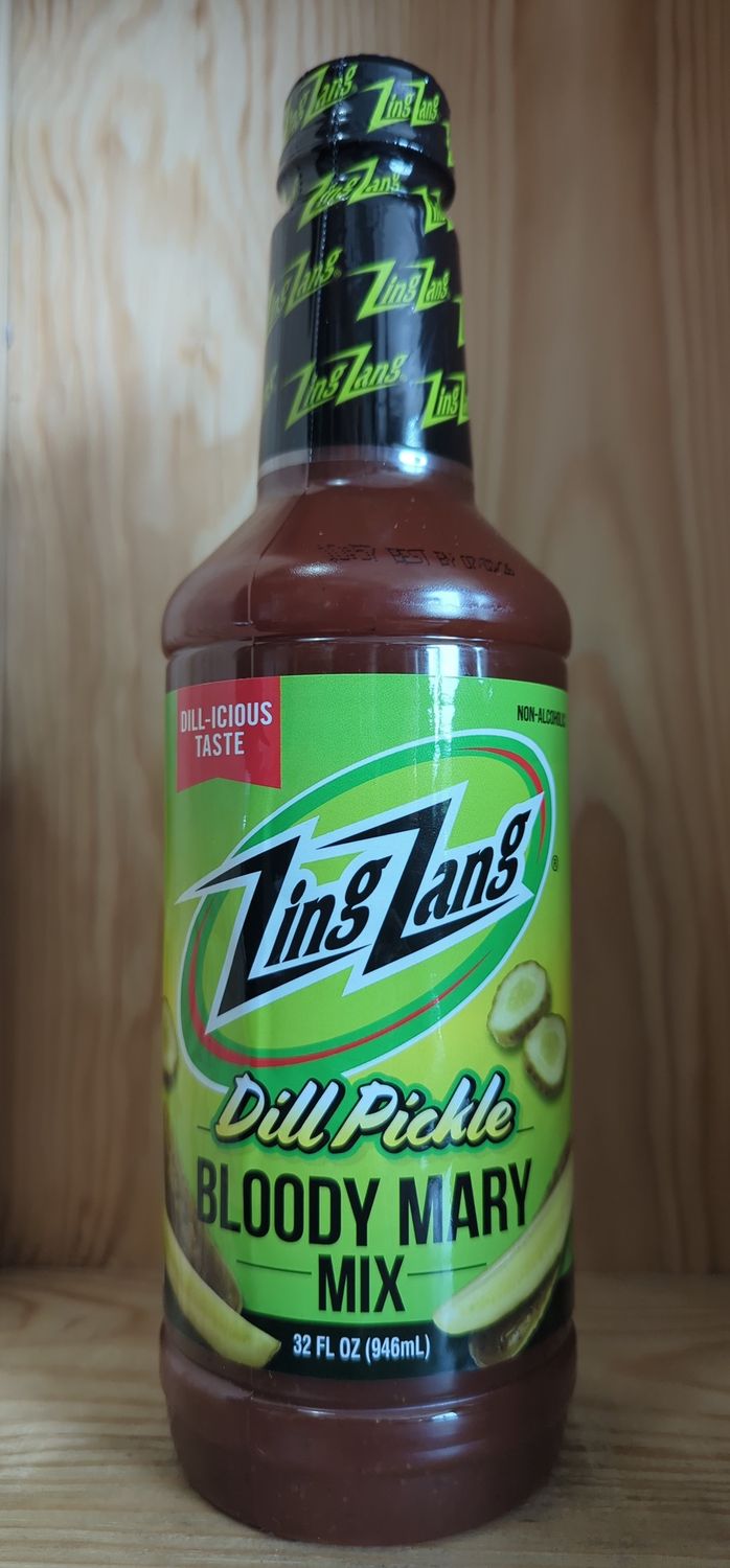 ZING ZANG DILL PICKLE BLOODY MARY MIX 32OZ