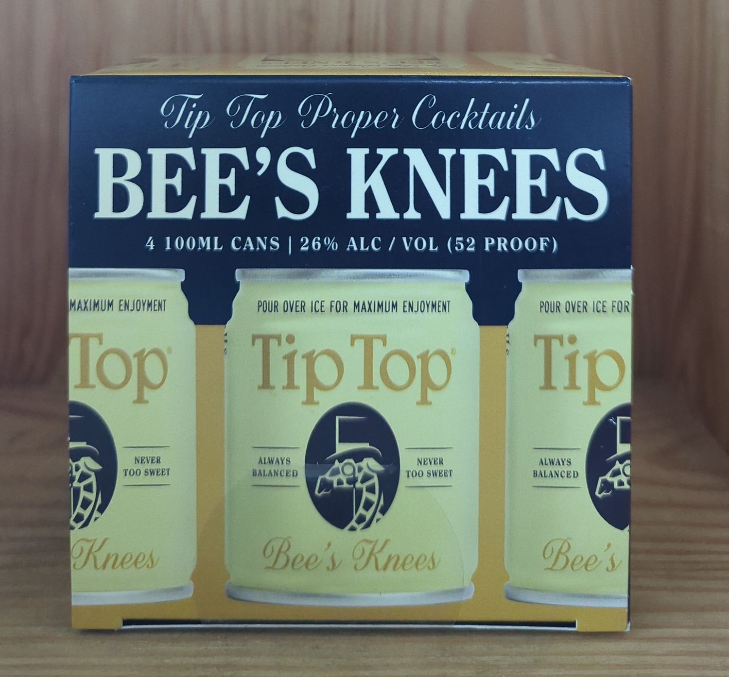 TIP TOP BEE&#39;S KNEES RTD COCKTAIL 4PK CANS