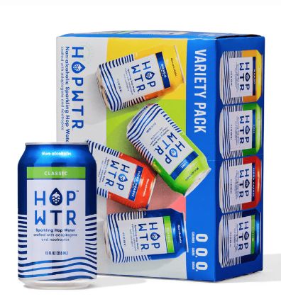 HOPWTER SPARKLING HOP WATER VARIETY PK 12PK (NON-ALCOHOLIC)