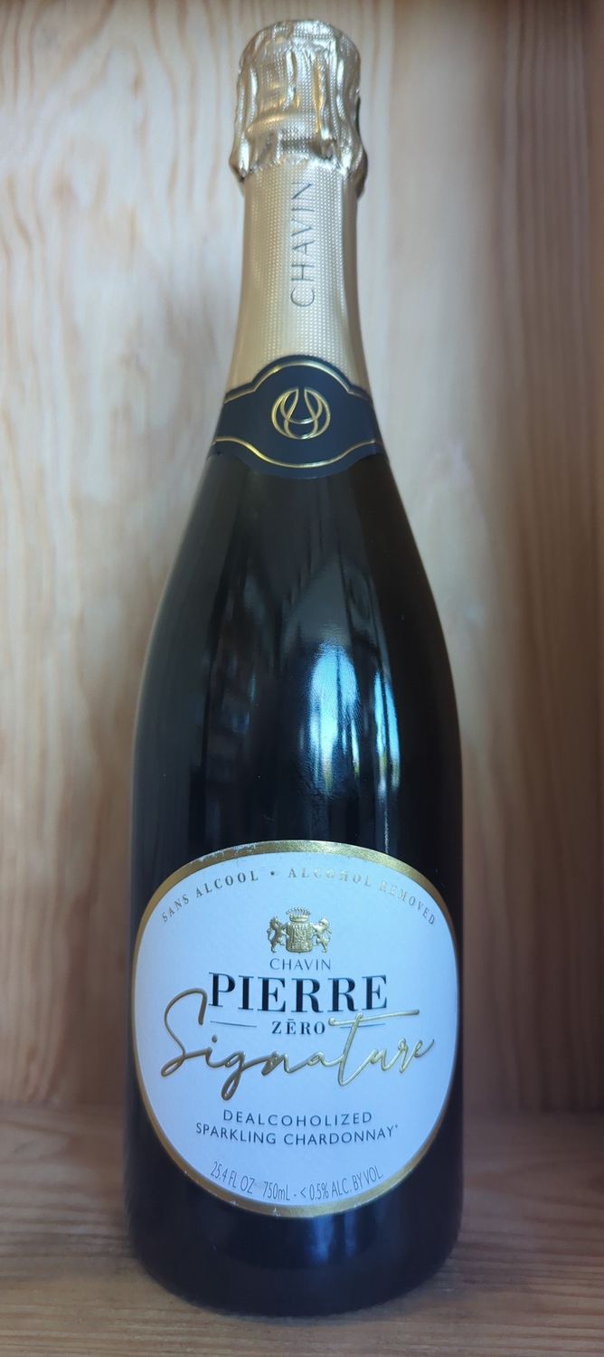 CHAVIN PIERRE SIGNATURE ZERO NON-ALCOHOLIC SPARKLING CHARDONNAY