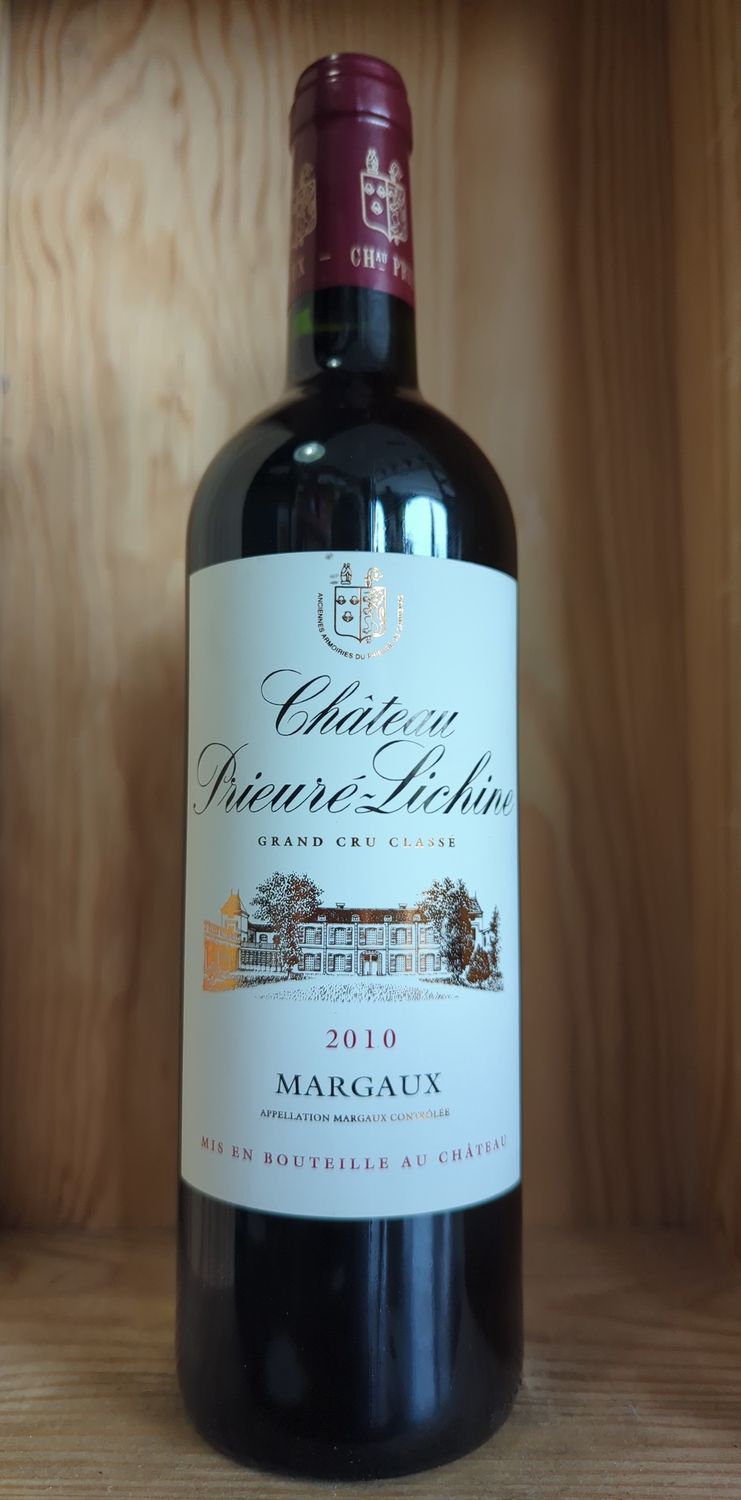 CHATEAU PRIEURE LICHINE MARGAUX 2010 JSANE ANSON 95 - 750ML