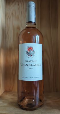 CHATEAU VIGNELAURE COTEAUX D&#39;AIX EN PROVENCE ROSE 2024 91 POINTS WINE ENTHUSIAST