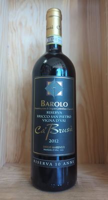 CA BRUSA RISERVA BRICCO SAN PIETRO VIGNA D'VAI RISERVA BAROLO 2012