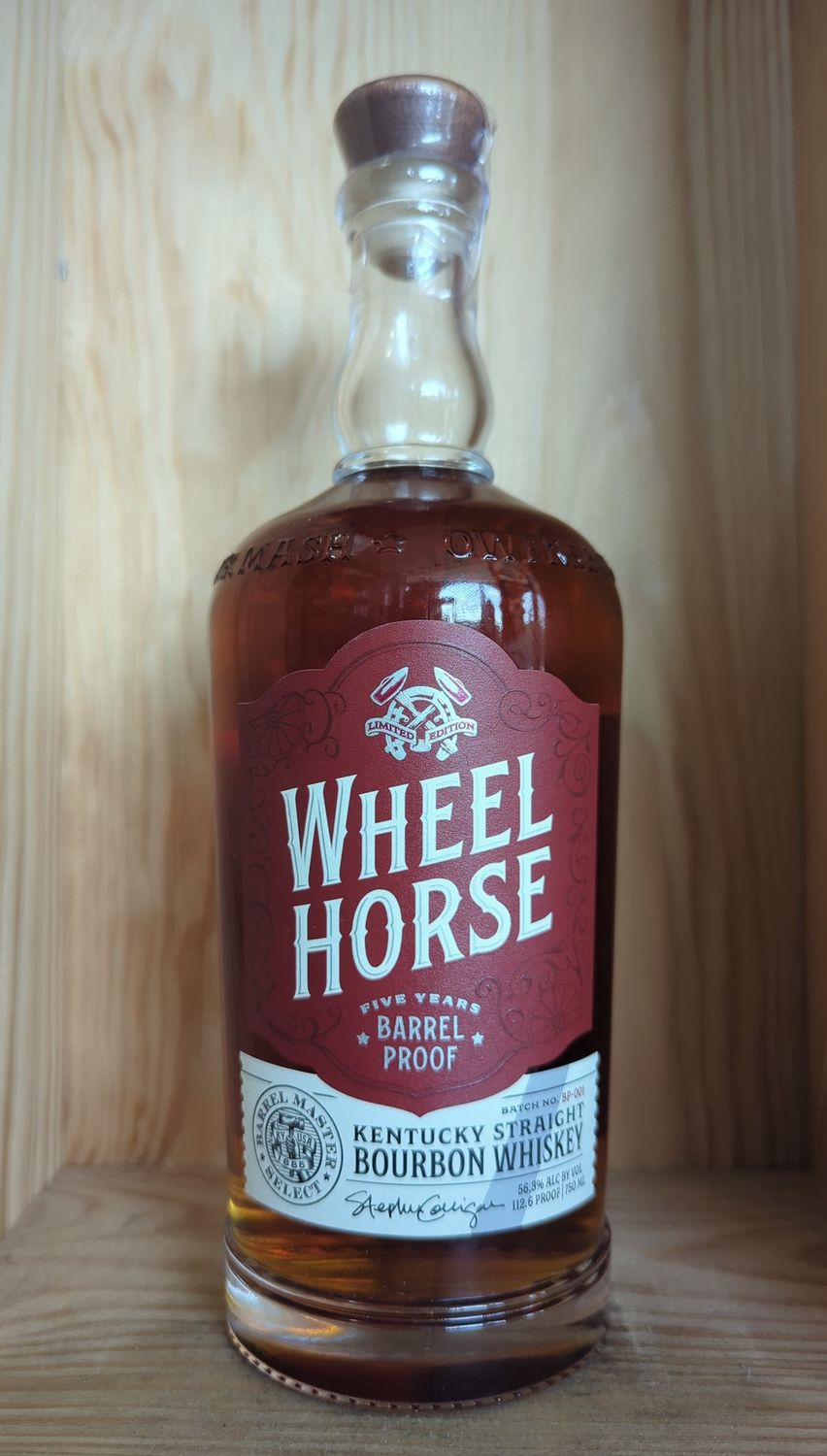 WHEEL HORSE BARREL MASTER SELECT 5 YEAR BOURBON 750ML