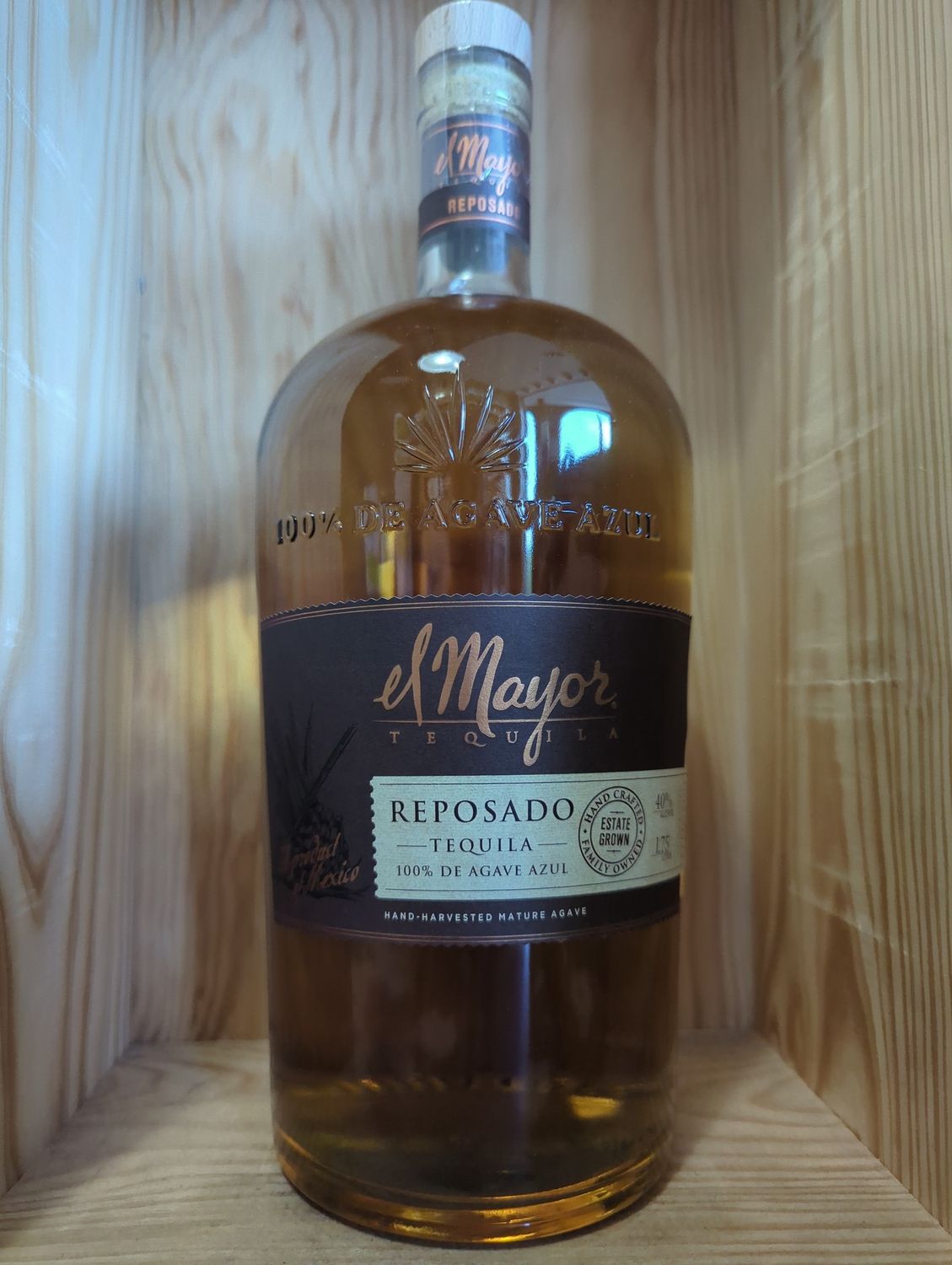 EL MAYOR TEQUILA REPOSADO 1.75L