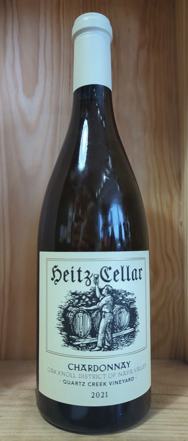 HEITZ CELLARS QUARTZ CREEK VINEYARD NAPA VALLEY CHARDONNAY 2021 VINOUS 94 POINTS