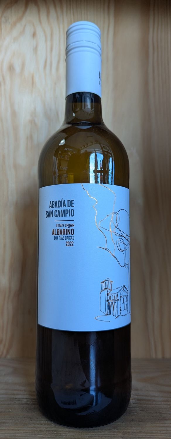 BODEGAS TERRAS GAUDA ABADIA DE SAN CAMPIO ALBARINO 2022 REGULARLY $19.99 WINE ENTHUSIAST 92 POINTS