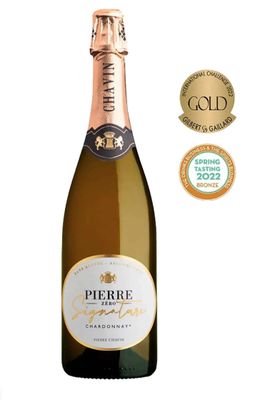 CHAVIN PIERRE SIGNATURE ZERO NON-ALCOHOLIC SPARKLING CHARDONNAY