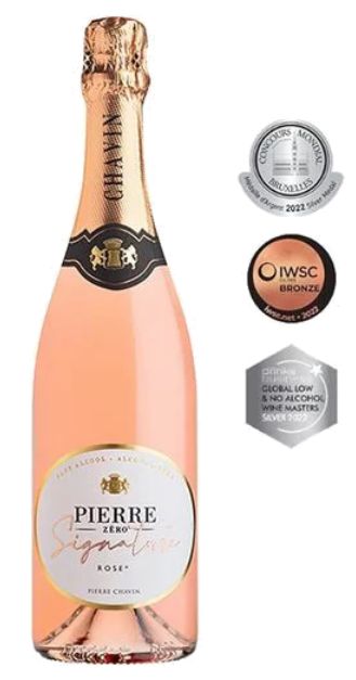CHAVIN PIERRE SIGNATURE ZERO NON-ALCOHOLIC SPARKLING ROSE