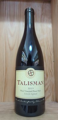 TALISMAN WEIR VINEYARD PINOT NOIR 2019 WINE ENTHUSIAST 95 POINTS