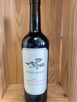 BANSHEE CABERNET SAUVIGNON SONOMA COUNTY 2022 JAMES SUCKLING 92 REGULARLY $24.99