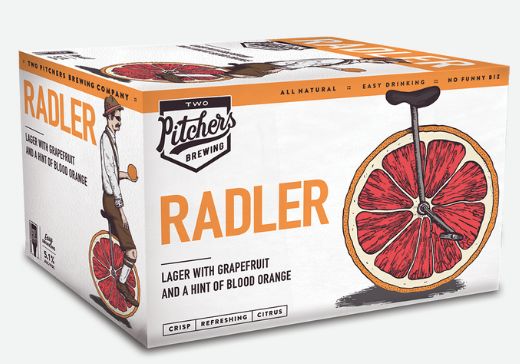 TWO PITCHERS BREWING RADLER 6PK CANS
