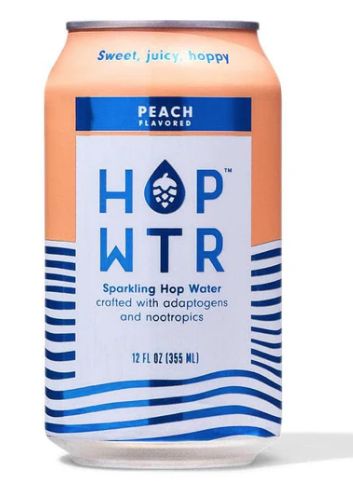 HOP WTR PEACH 6PK CANS