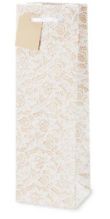 LACE APPLIQUE SINGLE BOTTLE BAG