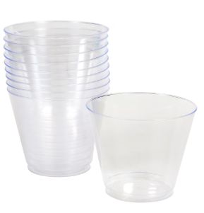 BLUE TUMBLERS, 10 PC