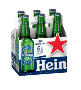 HEINEKEN 0.0 (NON-ALCOHOLIC) 6PK BTL