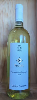 CANTINA CASTIADAS PRAIDIS VERMENTINO DI SARDEGNA 2024
