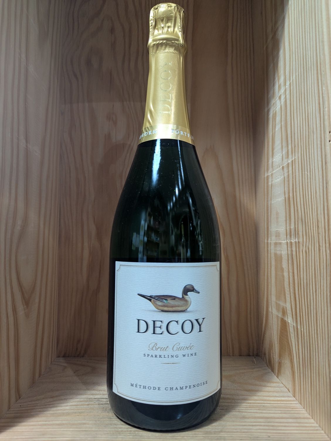 DECOY BRUT CUVEE  WINE SPECTATOR 90  POINTS
