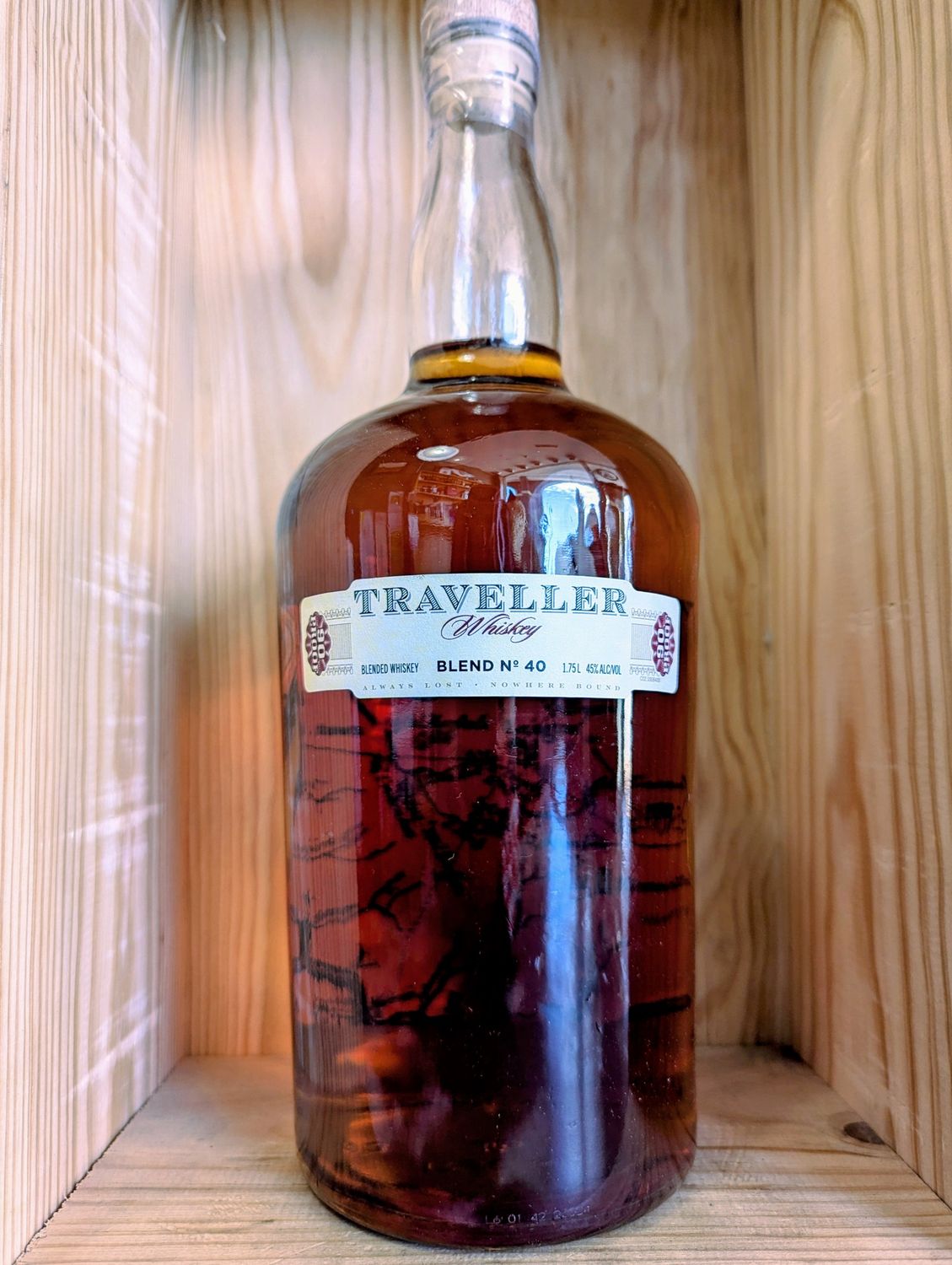 TRAVELLER WHISKEY NO. 40 BUFFALO TRACE DISTILLERY 1.75L